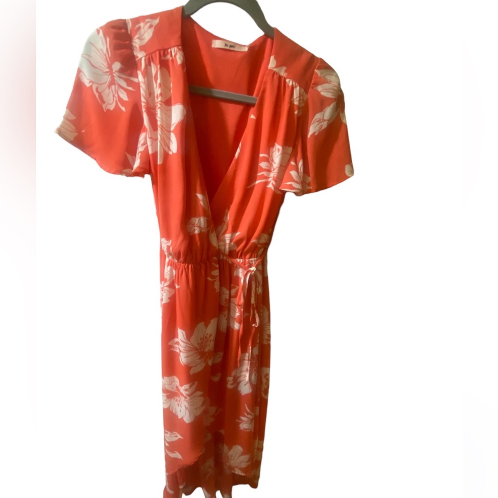 Mi Ami Floral Wrap Dress Sz XXS